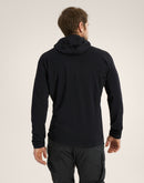 Arc'teryx Delta AR 1/2 Zip Neck Hoody Men's | Black | X000006194