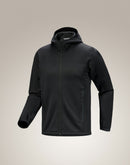 Arc'teryx Naga Hoody Full Zip Gen 2.1 Men's | Black | X000006795