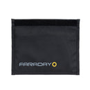 Faraday Defense JACKET X- Non-Window, Forensic,Black Canvas Phone Bag 4.5"x8" | 74307