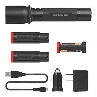 COAST FOCUSING LED RECHARGEABLE FLASHLIGHT | TX14R-21542