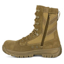 Mission Made Men's 8" Side-Zip Composite Toe Combat Boots | COYOTE | FW1768