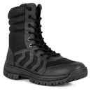 Mission Made Men's 8" Side-Zip Tactical Boots | BLACK | FW2785