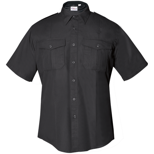 FLYING CROSS MENS FX STAT SHORT SLEEVE SHIRT | FX7100-OXFORD GREY