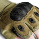 Mission Made Fingerless Hellfox Tactical Gloves | COYOTE | GL1605
