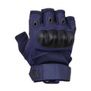Mission Made Fingerless Hellfox Tactical Gloves | Navy | GL1605