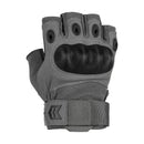 Mission Made Fingerless Hellfox Tactical Gloves | Wolf Gray | GL1605