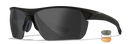 WILEYX® GUARD | SMOKE GREY | CLEAR | LIGHT RUST LENS | MATTE BLACK FRAME | WX GUARD 4006