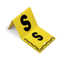 FORENSIC SOURCE CUT-OUT ID TENTS | 1-100 | YELLOW | IDTC-0100Y