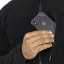 Mission Made Men's Full Zip Fleece Jacket | Black | JA3598