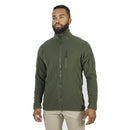 Mission Made Men's Full Zip Fleece Jacket | OD Green | JA3598