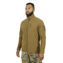 Mission Made Men's Full Zip Fleece Jacket | TAN | JA3598
