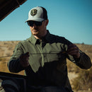 Vertx Men's Expedition Shirt - LS | OD Green | VTX1534