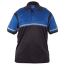 Elbeco Men's Ufx Short Sleeve Ultra-Light Polo | Royal/Midnight Navy | K5213