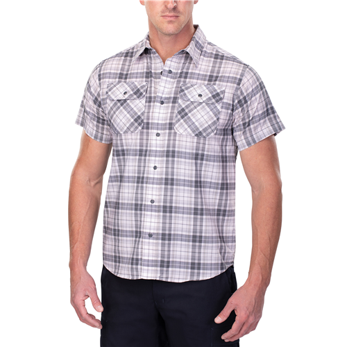 Uniform Works Canada Vertx Weapon Guard Guardian Shirt - SS | STEEL PLAID | VTX1430