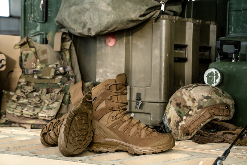 Salomon Quest 4D Forces 2 High GTX EN Tactical Boot | Coyote Brown | L47234200