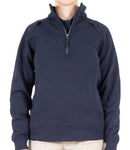 First Tactical Women’s Cotton Job Shirt 1/4 Zip | Midnight Navy | 128507