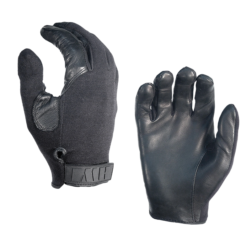 HWI PUNCTURE AND CUT RESISTANT DUTY GLOVE - SPECIALTY FINGER TIPPED | PCG100-BLACK