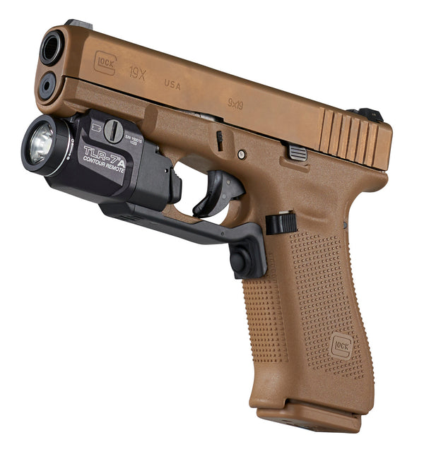 STREAMLIGHT TLR-7A CONTOUR REMOTE (GLOCK®) - RAIL LOCATING KEYS, CR123A LITHIUM BATTERY - BOX | STRE-69428