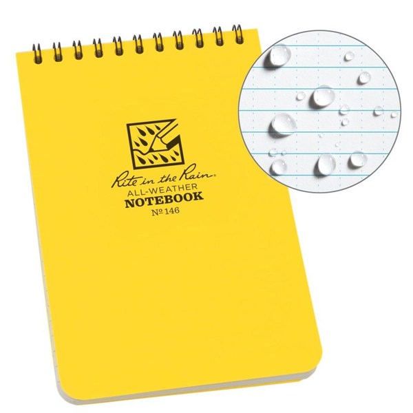 RITE IN THE RAIN 4X6 TOP-SPIRAL NOTEBOOK | RITR-146