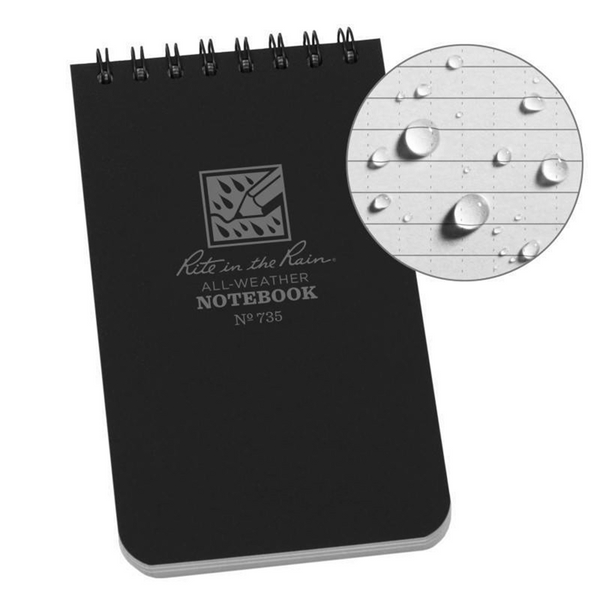 RITE IN THE RAIN TOP-SPIRAL 3X5 POCKET NOTEBOOK | RITR-735