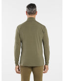 Arc'teryx Cold WX Zip Neck AR - Wool Men's | Crocodile | X000005090