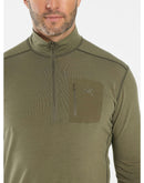 Arc'teryx Cold WX Zip Neck AR - Wool Men's | Crocodile | X000005090
