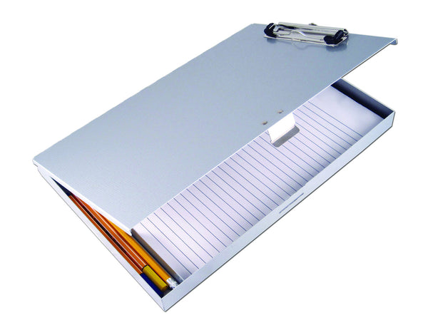 SAUNDERS 45300-TUFF WRITER, LETTER/A4 8.5X12, 1" STORAGE, LOW PROFILE CLIP, SIDE OPEN | HFORMTUFF-45300