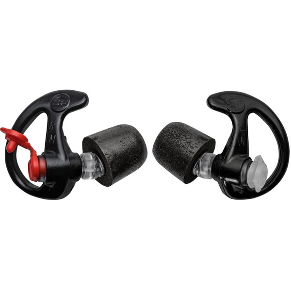 SUREFIRE COMPLY FOAM TIPPED, FILTERED EARPLUGS BLACK | EP7-BK