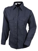Elbeco Women's HeroGuard DuPont Nomex Battalion Long Sleeve Shirt | Midnight Navy | SF1002NV