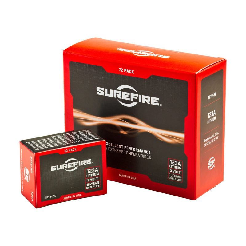 SUREFIRE SUREFIRE 123A CELL - 6 BOXES OF 12 CELLS | SF72-BB