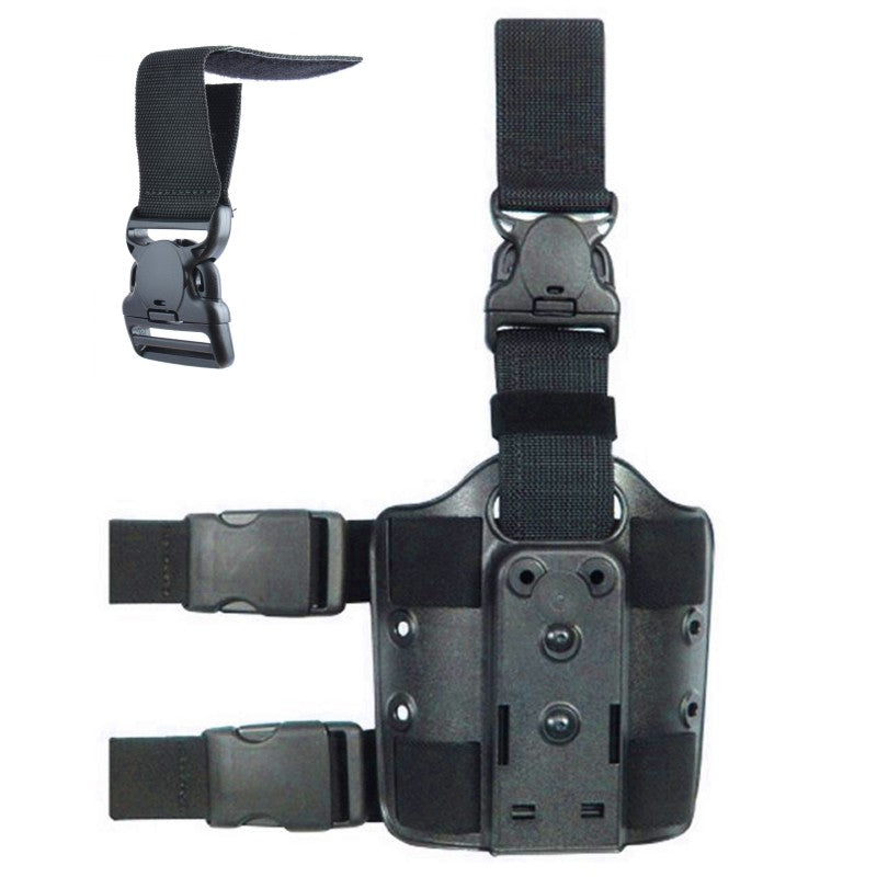 Safariland® Double Strap Leg Shroud w/ Quick-Release w/Velco Belt Loop | Model: 6005VE | Fit: 6