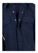 Elbeco Men's HeroGuard DuPont Nomex Battalion Short Sleeve Shirt | Midnight Navy | SM1003NV