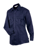 Elbeco Men's HeroShield 100% Cotton Bravo Long Sleeve Shirt | Midnight Navy | SM2000NV