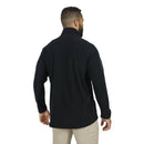 Mission Made Men's Quarter Zip Fleece Pullover | Black | SW3463