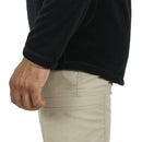 Mission Made Men's Quarter Zip Fleece Pullover | BLACK | SW3463