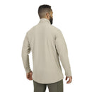 Mission Made Men's Quarter Zip Fleece Pullover | Khaki | SW3463