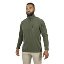 Mission Made Men's Quarter Zip Fleece Pullover | OD GREEN | SW3463