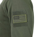 Mission Made Men's Quarter Zip Fleece Pullover | OD GREEN | SW3463