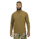 Mission Made Men's Quarter Zip Fleece Pullover | TAN | SW3463