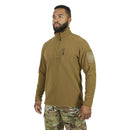 Mission Made Men's Quarter Zip Fleece Pullover | Tan | SW3463