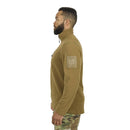 Mission Made Men's Quarter Zip Fleece Pullover | TAN | SW3463
