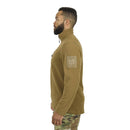 Mission Made Men's Quarter Zip Fleece Pullover | Tan | SW3463
