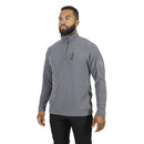 Mission Made Men's Quarter Zip Fleece Pullover | Wolf Gray | SW3463
