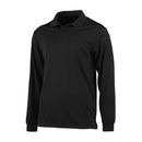 Mission Made Men's Long Sleeve Tactical Polo | Black | SW3608