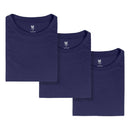 Mission Made Men's Crew Neck T-Shirts (3-Pack) | Navy | TS3632