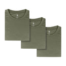 Mission Made Men's Crew Neck T-Shirts (3-Pack) | OD Green | TS3632