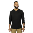 Mission Made Men's Long Sleeve Crew Neck Tshirts (2-Pack) | Black | TS3730