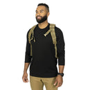 Mission Made Men's Long Sleeve Crew Neck Tshirts (2 Pack) | BLACK | TS3730