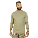 Mission Made Men's Long Sleeve Crew Neck Tshirts (2-Pack) | Coyote | TS3730
