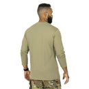 Mission Made Men's Long Sleeve Crew Neck Tshirts (2 Pack) | COYOTE | TS3730